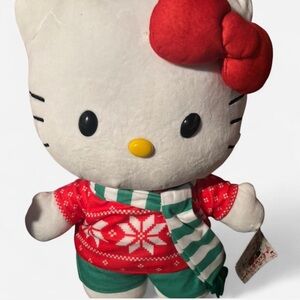 Hello Kitty Red and Green Stuffed Animal